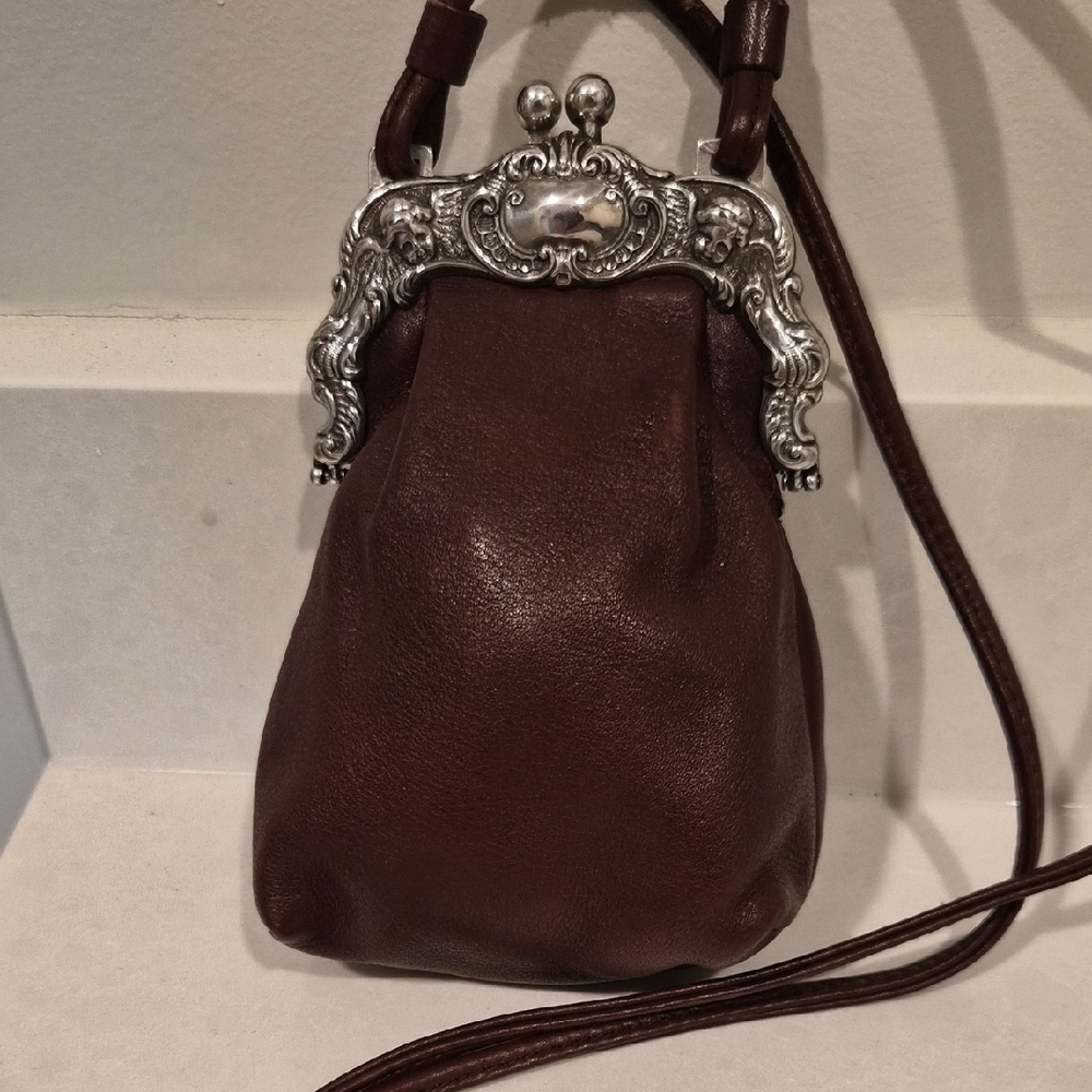 Brighton Brown Leather Crossbody